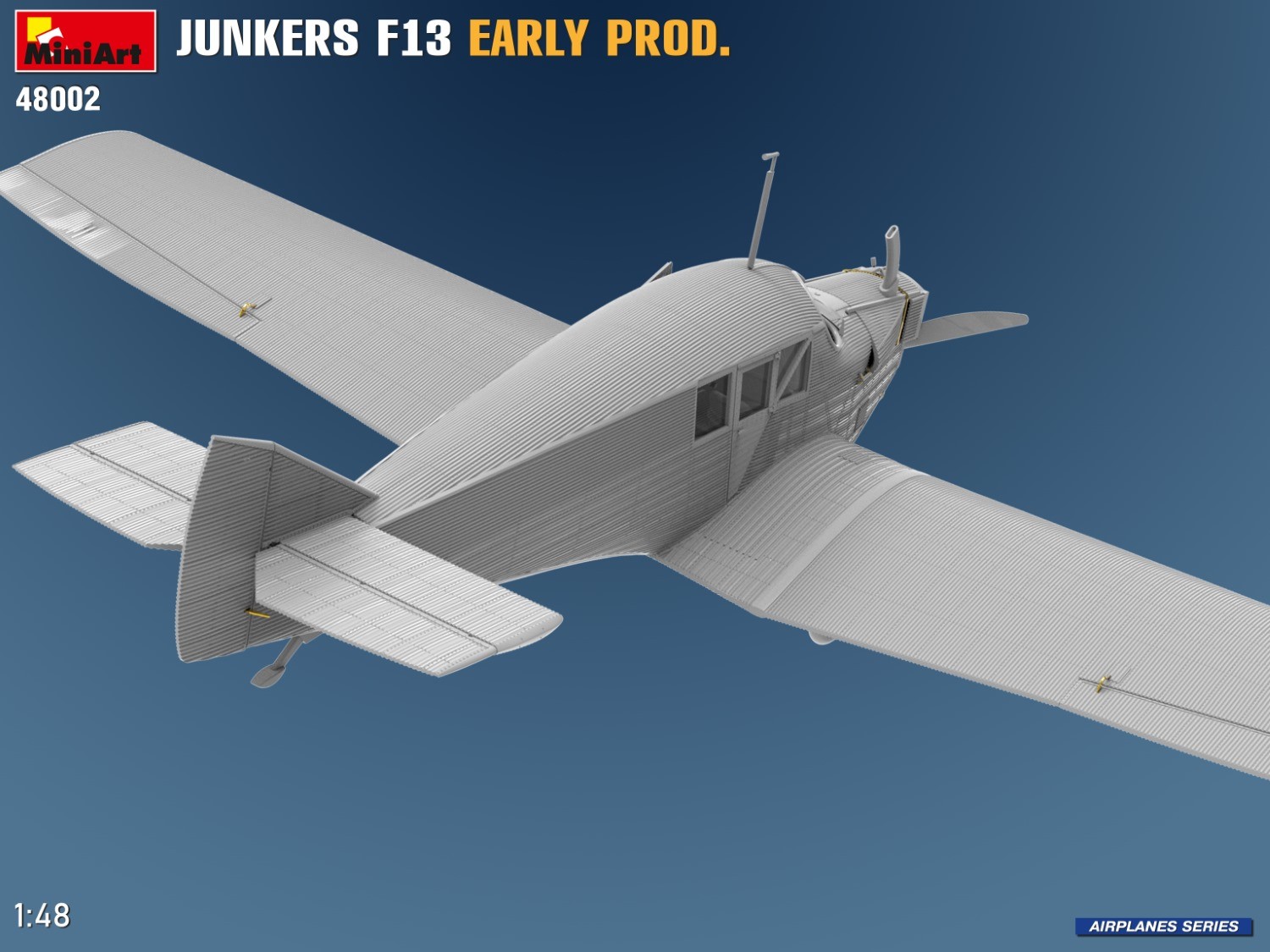 MiniArt 1:48 Junkers F13 Erken Üretim