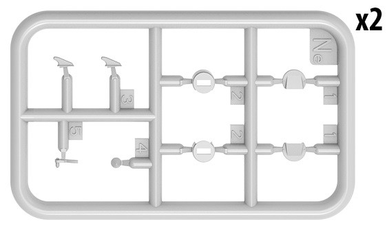 MiniArt 37071 1:35 T-34/85 Mısır Interior Kit