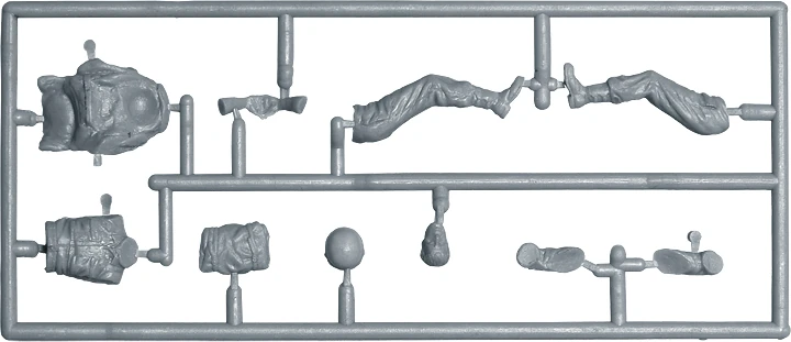 MiniArt 53068 1:35 Dinlenme ve Savaşma. WLA Motosikletleriyle ABD Askerleri Maketi