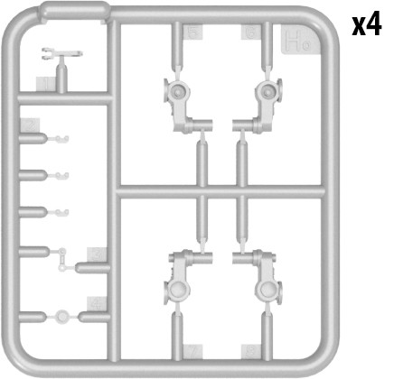 MiniArt 37018 1:35 T-55 Mod. 1963 Interior Kit