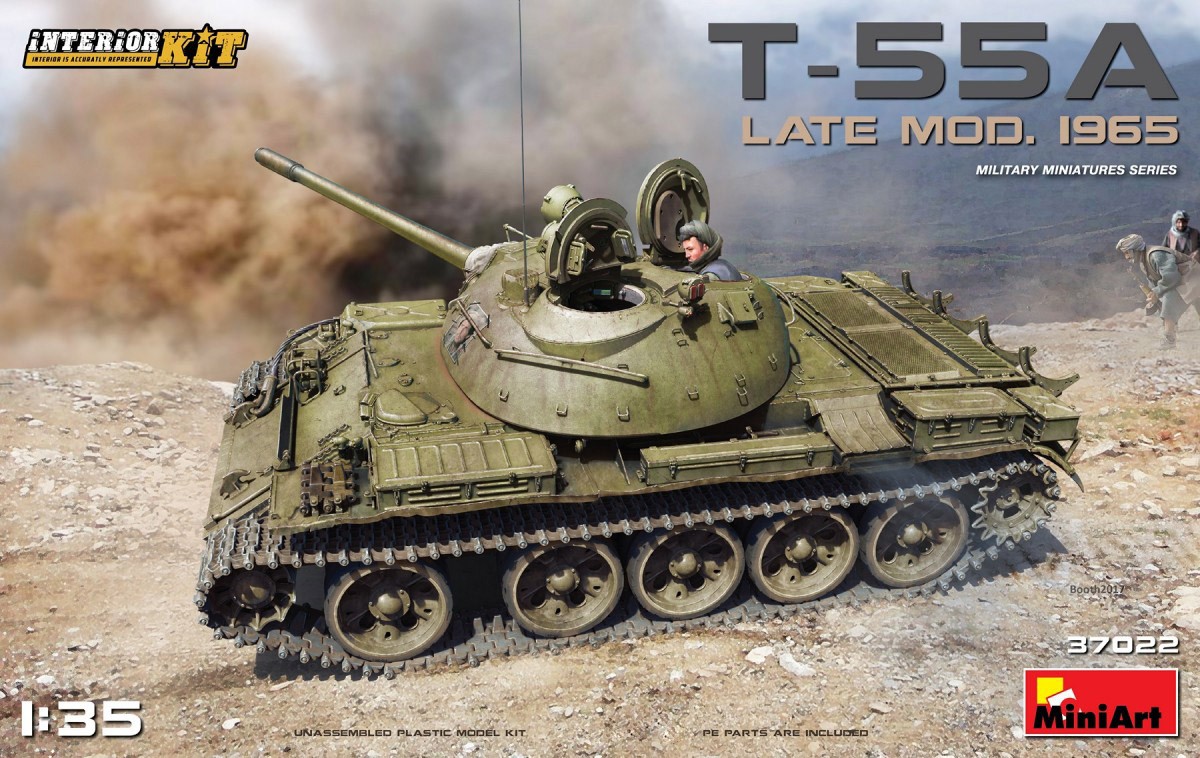 MiniArt 37022 1:35 T-55A Son Model 1965 Interior Kit