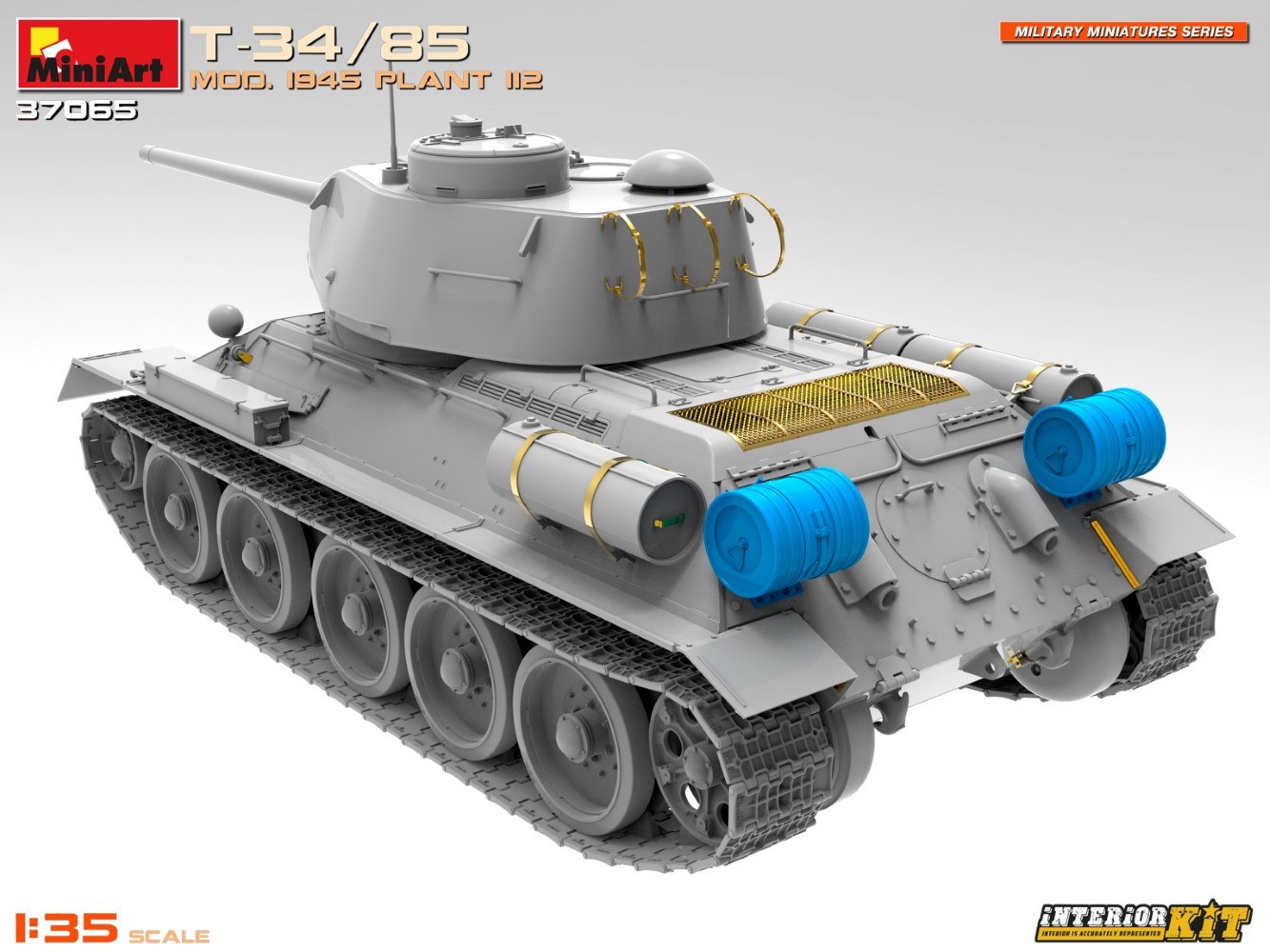 MiniArt 37065 1:35 1:35 T-34-85 Mod 1945 Plant 112 Interior Kit