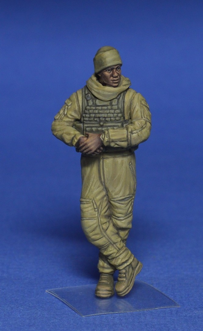 MiniArt 37049 1:35 Dinlenen USMC Tank Mürettebatı
