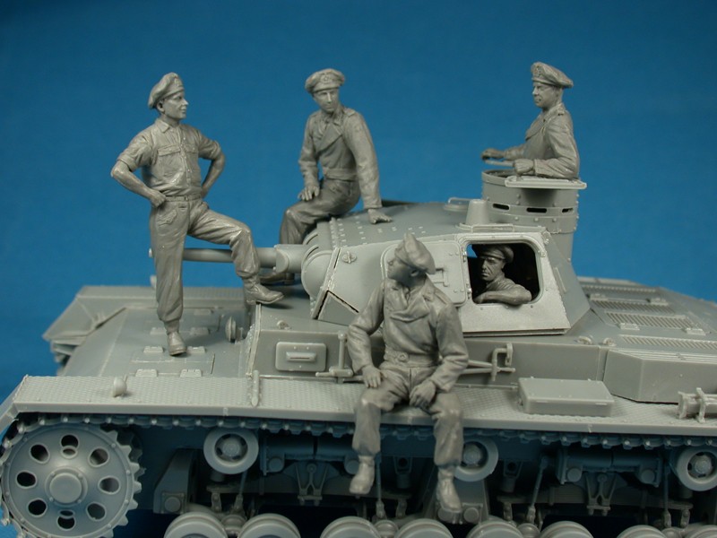 MiniArt 35191 1:35 Alman Tank Mürettebatı (Fransa 1940)