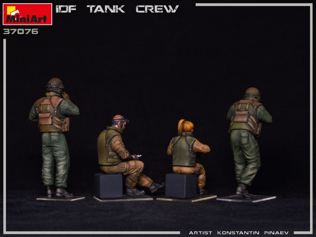 MiniArt 37076 1:35 IDF Tank Mürettebatı