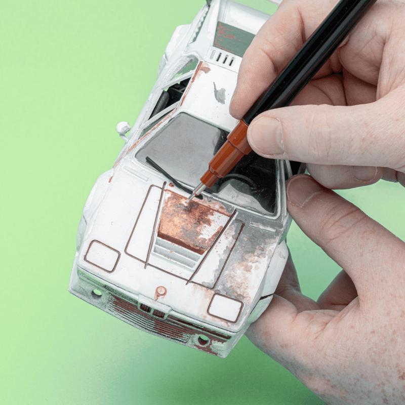 Modelcraft Detaylandırma ve Eskitme Boya Kalemi Seti