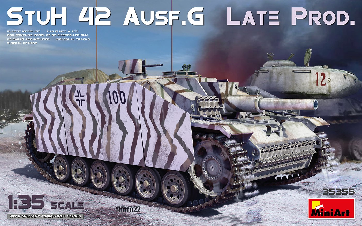 MiniArt 35355 1:35 StuH 42 Ausf. G. Late Production