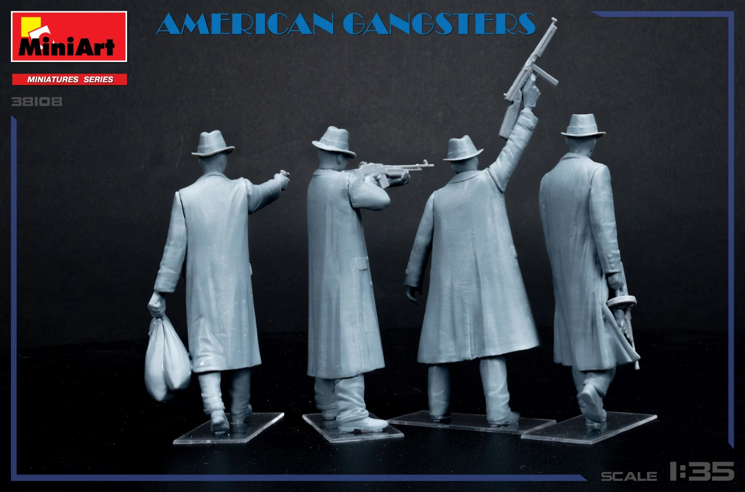 MiniArt 38108 1:35 Amerikan Gangsterleri Maketi