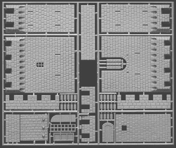 MiniArt 72005 1:72 Orta Çağ Kalesi