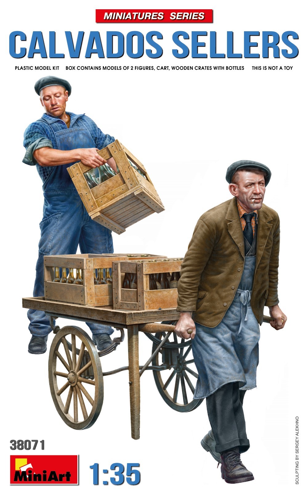 MiniArt 38071 1:35 1:35 Kalvados Satıcıları