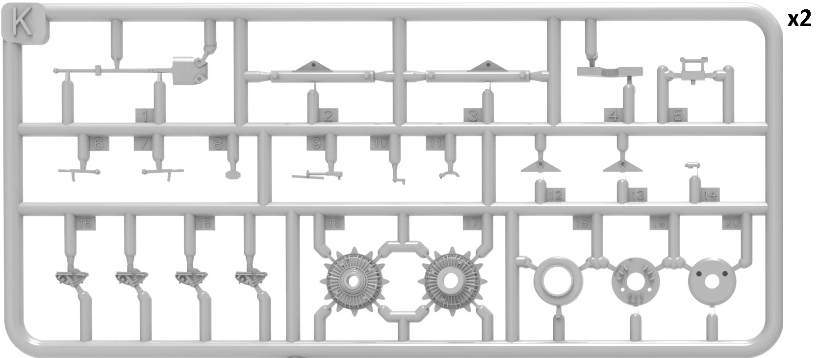 MiniArt 53048 1:35 Ahşap Sığınaklı Raupenschlepper Ost RSO/01 Maketi