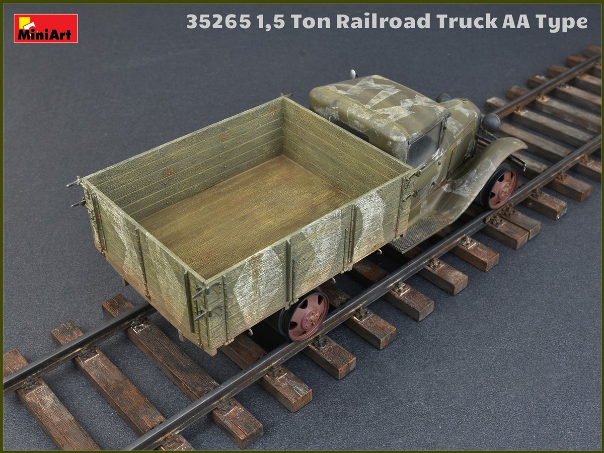 MiniArt 35265 1:35 1,5 Ton Demiryolu Kamyonu AA Tipi