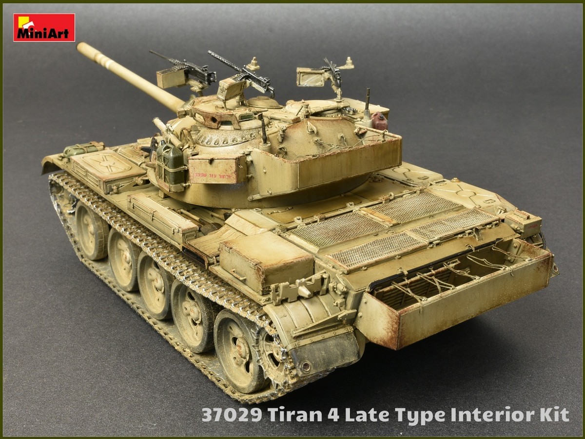 MiniArt 37029 1:35 Tiran 4 Late Type. Interior Kit