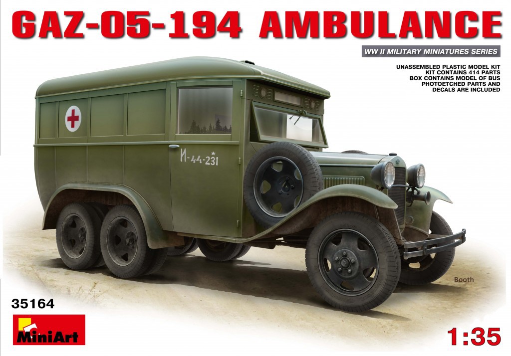 MiniArt 35164 1:35 GAZ-05-194 Ambulans