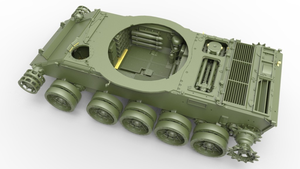 MiniArt 37004 1:35 T-54-2 Mod. 1949 Interior Kit