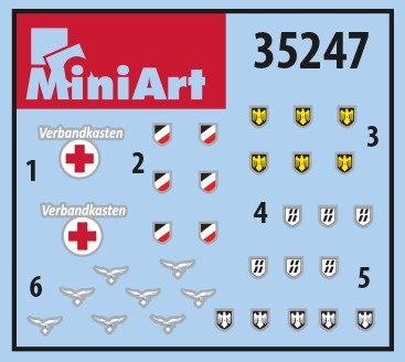 MiniArt 35247 1:35 Alman Piyade Silahları ve Ekipmanları