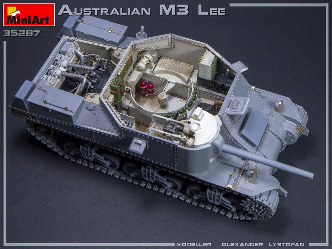 MiniArt 35287 1:35 Avustralya M3-Lee Interior Kit