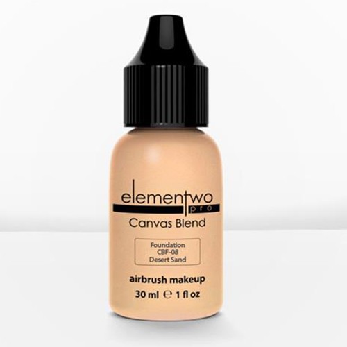 Elementwo Pro Canvas Blend Airbrush Makeup CBF-08 Desert Sand Fondöten 30ml.