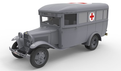 MiniArt 35160 1:35 GAZ-03-30 Ambulans