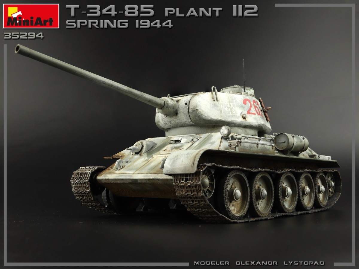 MiniArt 35294 1:35 T-34-85 Plant 112. İlkbahar 1944. Interior Kit