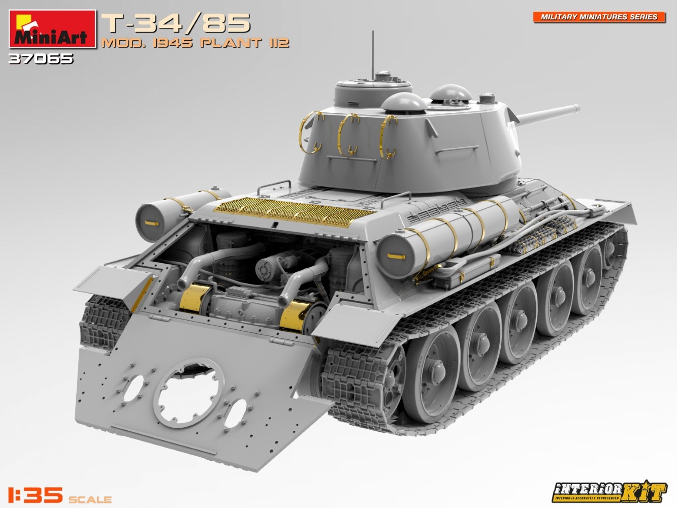 MiniArt 37065 1:35 1:35 T-34-85 Mod 1945 Plant 112 Interior Kit