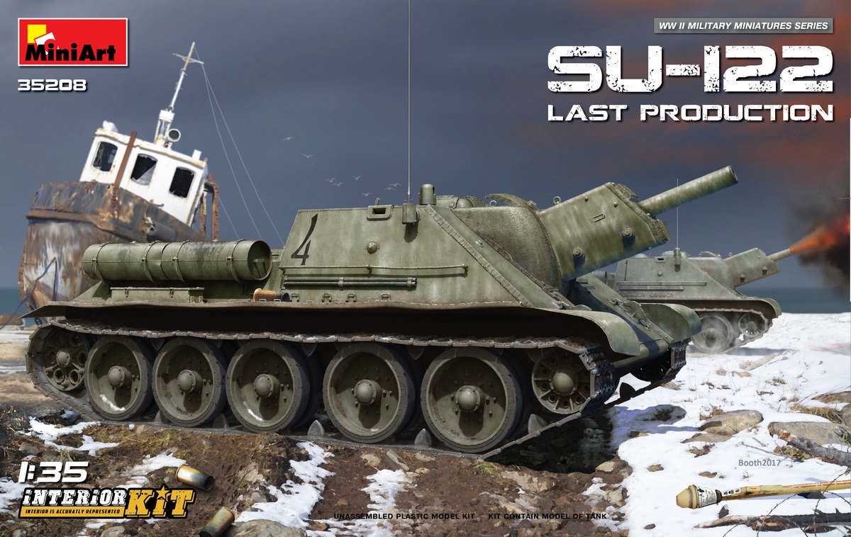 MiniArt 35208 1:35 SU-122 (Son Üretim) Interior Kit