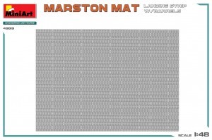 MiniArt 49019 1:48 Marston Mat İniş Pisti ve Variller