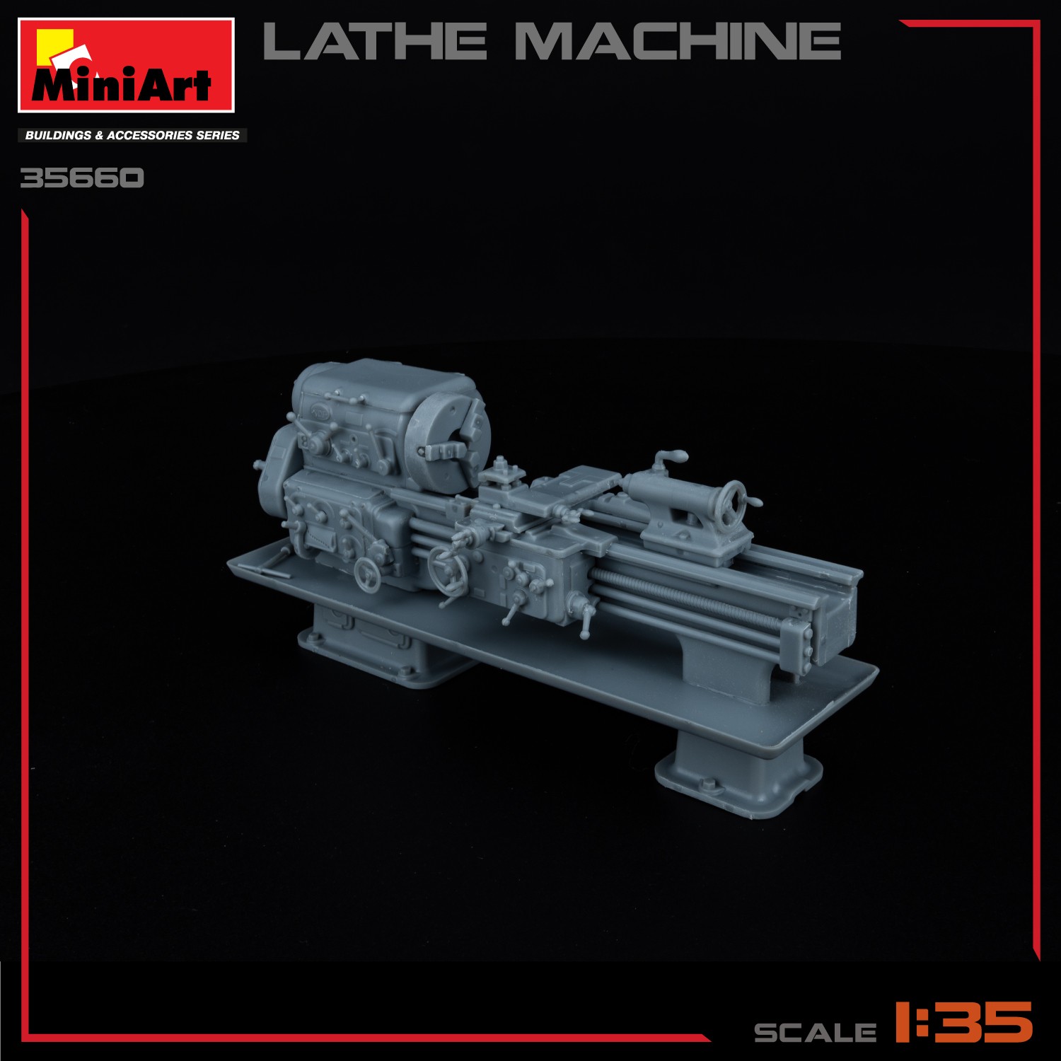 MiniArt 1:35 Torna Makinesi