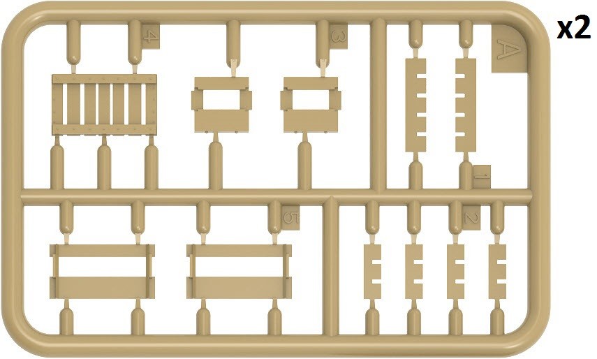 MiniArt 35651 1:35 Ahşap Sandıklar