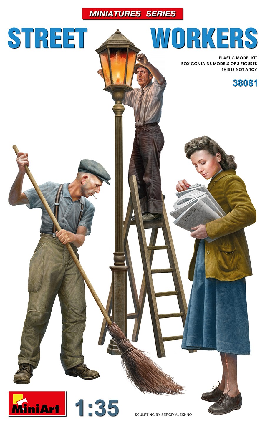 MiniArt 38081 1:35 1:35 Sokak İşçileri