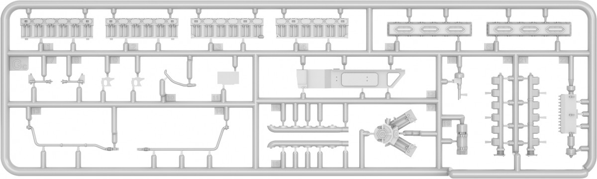 MiniArt 37020 1:35 T55A Mod. 1981 Interior Kit