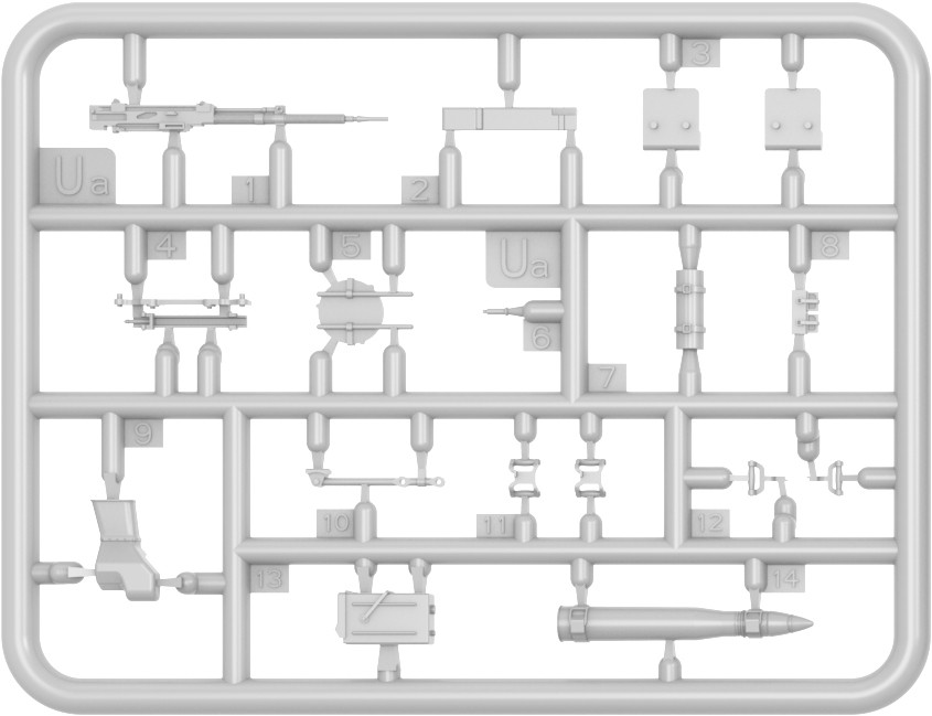 MiniArt 37018 1:35 T-55 Mod. 1963 Interior Kit