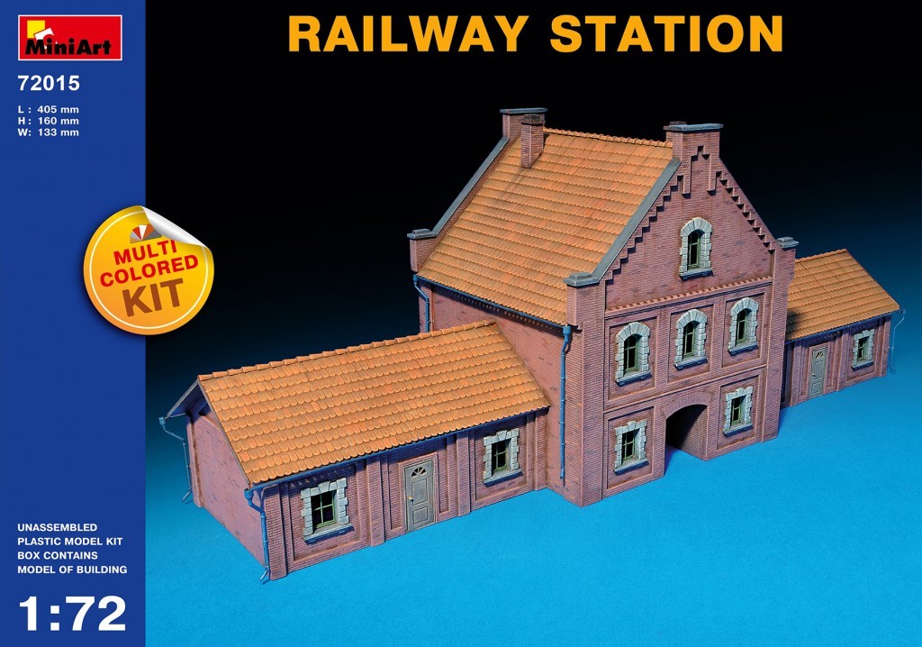 MiniArt 72015 1:72 Tren İstasyonu