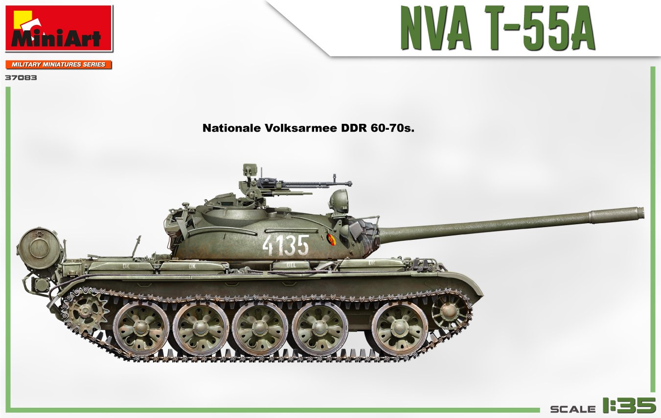 MiniArt 37083 1:35 NVA T-55A