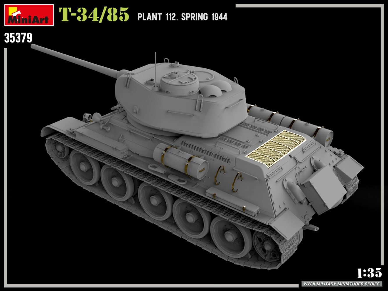 MiniArt 35379 1:35 T-34-85 Plant 112 - İlkbahar 1944