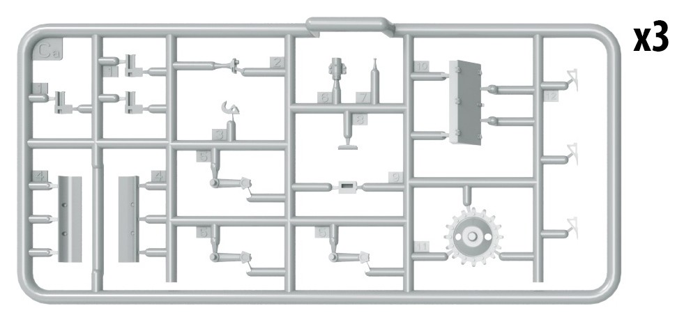 MiniArt 35260 1:35 T-60 (Plant No.37) Prod. Spring 1942 Interior Kit
