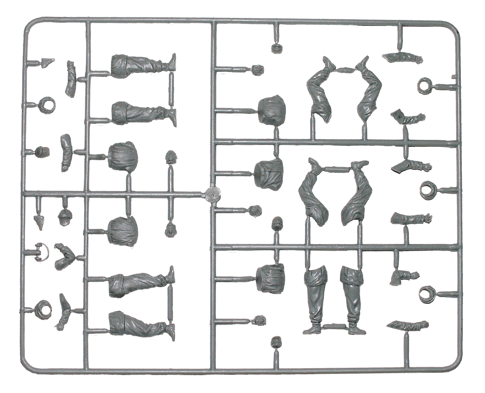 MiniArt 35249 1:35 Alman Tank Mürettebatı (Kış Üniformalı) Özel Üretim
