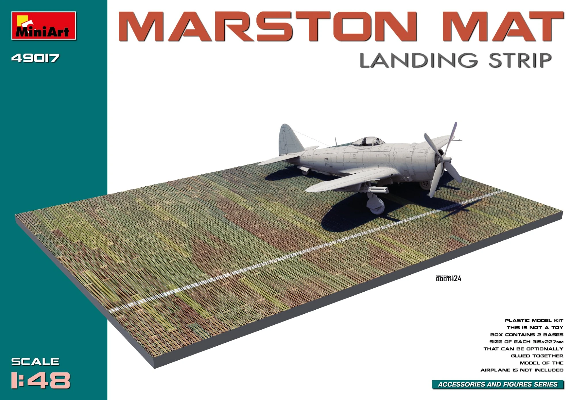 MiniArt 49017 1:48 Marston Mat İniş Pisti
