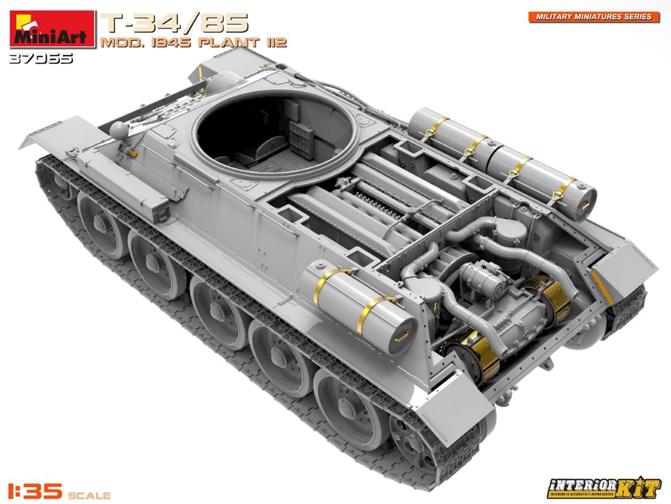 MiniArt 37065 1:35 1:35 T-34-85 Mod 1945 Plant 112 Interior Kit