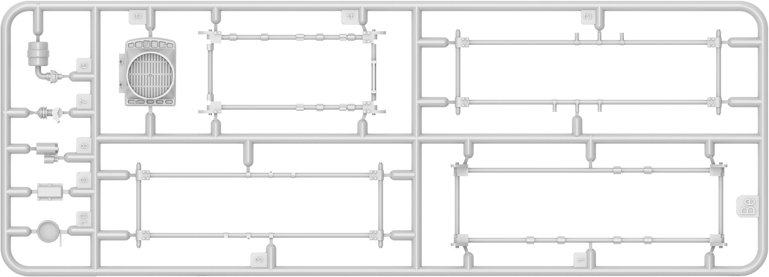 MiniArt 40003 1:35 Küre Biçiminde Savaş Araç Maketi (TsAMO Projesi) Interior Kit
