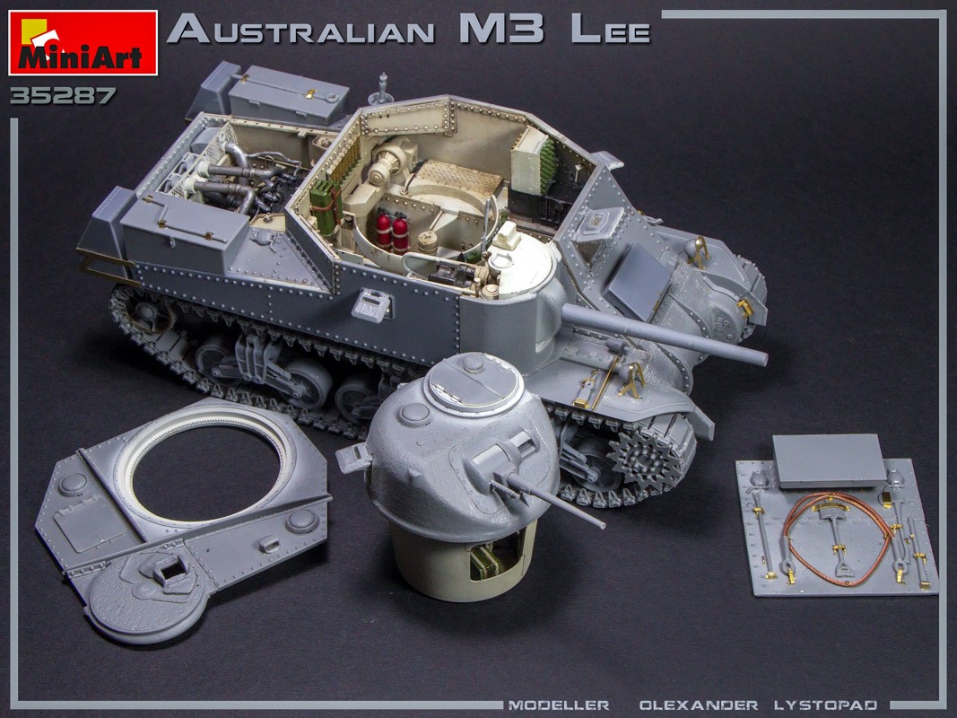 MiniArt 35287 1:35 Avustralya M3-Lee Interior Kit
