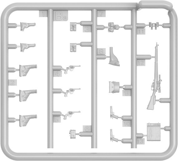 MiniArt 35361 1:35 Tank Mürettebatı ve Piyadeler için İngiliz Silah & Ekipmanı