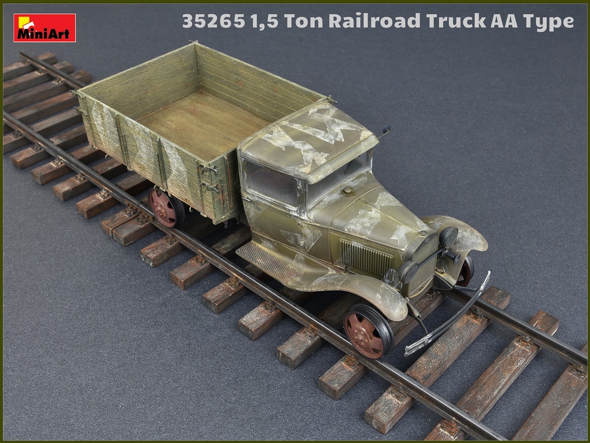 MiniArt 35265 1:35 1,5 Ton Demiryolu Kamyonu AA Tipi