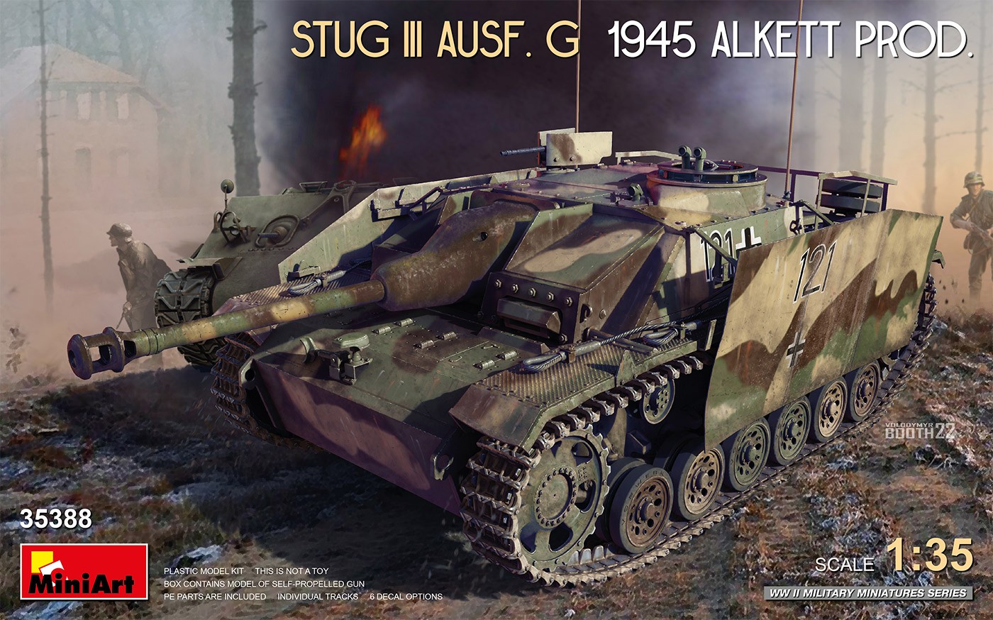 MiniArt 35388 1:35 StuG III Ausf G. 1945 Alkett Prod.