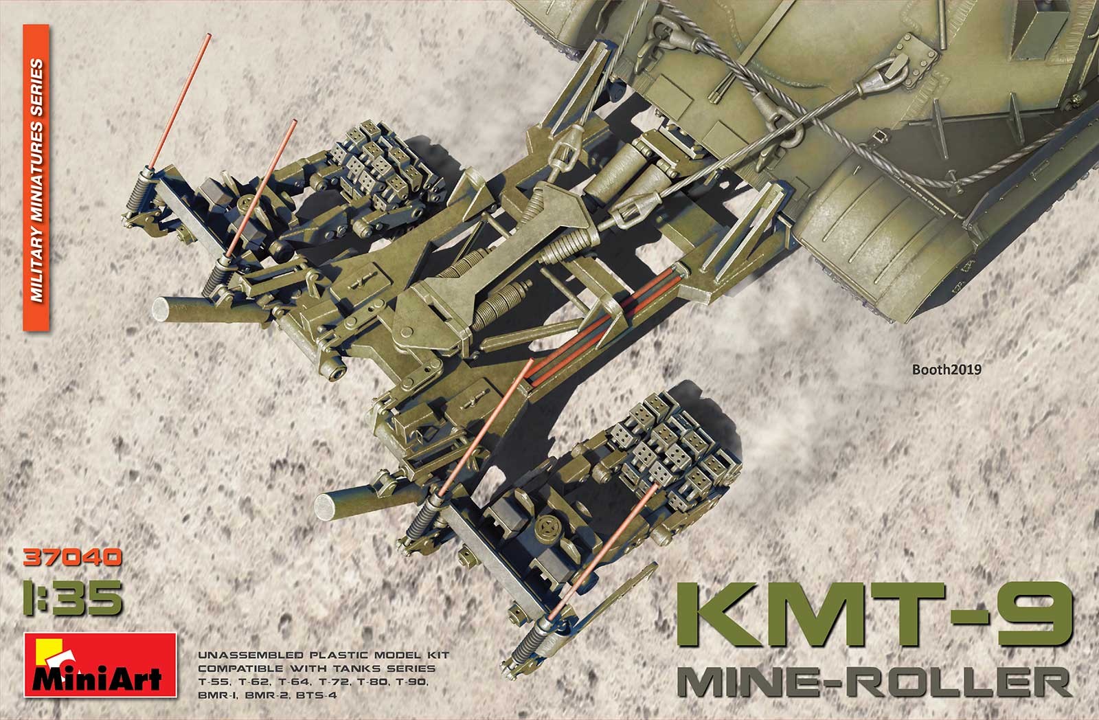 MiniArt 37040 1:35 Mayın Silindiri KMT-9