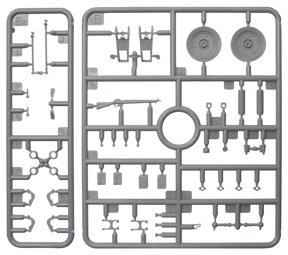 MiniArt 35087 1:35 Zırhlı Keşif Aracı Dingo Mk 1a Mürettebat ile birlikte
