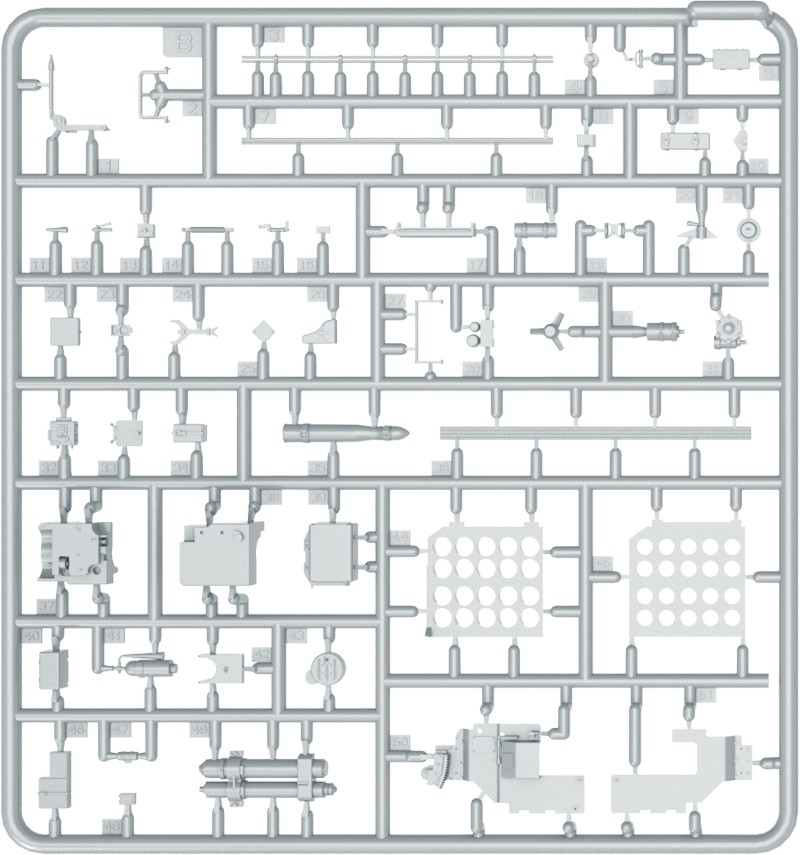 MiniArt 37011 1:35 Sovyet Medium Tank T-54B. Interior Kit