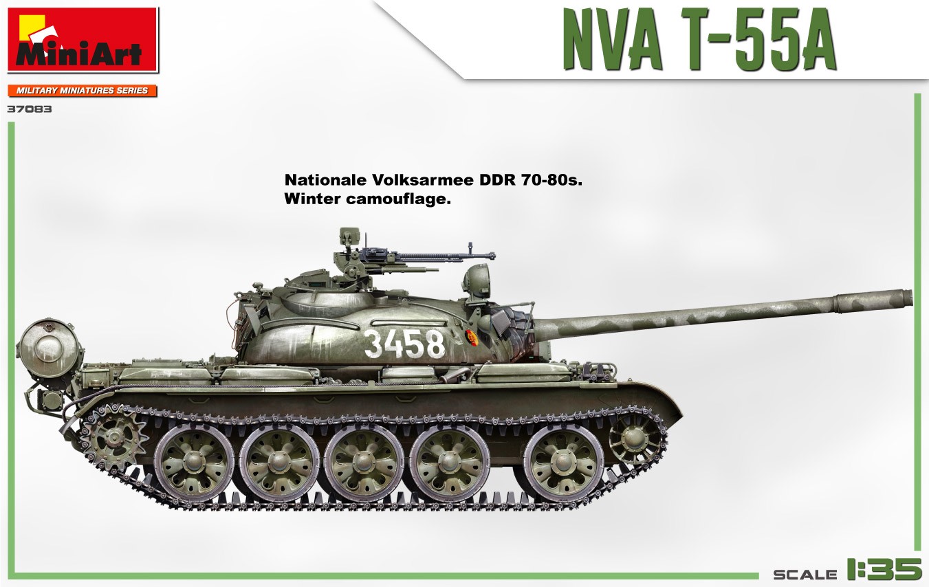 MiniArt 37083 1:35 NVA T-55A