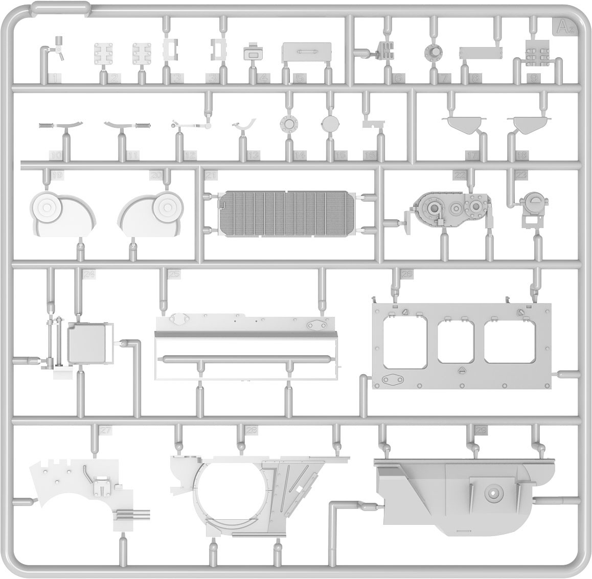 MiniArt 35356 1:35 T-44 Interior Kit