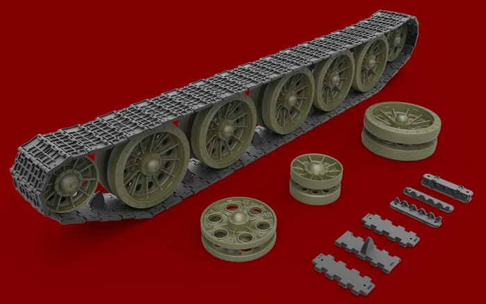 MiniArt 35227 1:35 T-34/85 Hareket Donanımı - Son Üretim